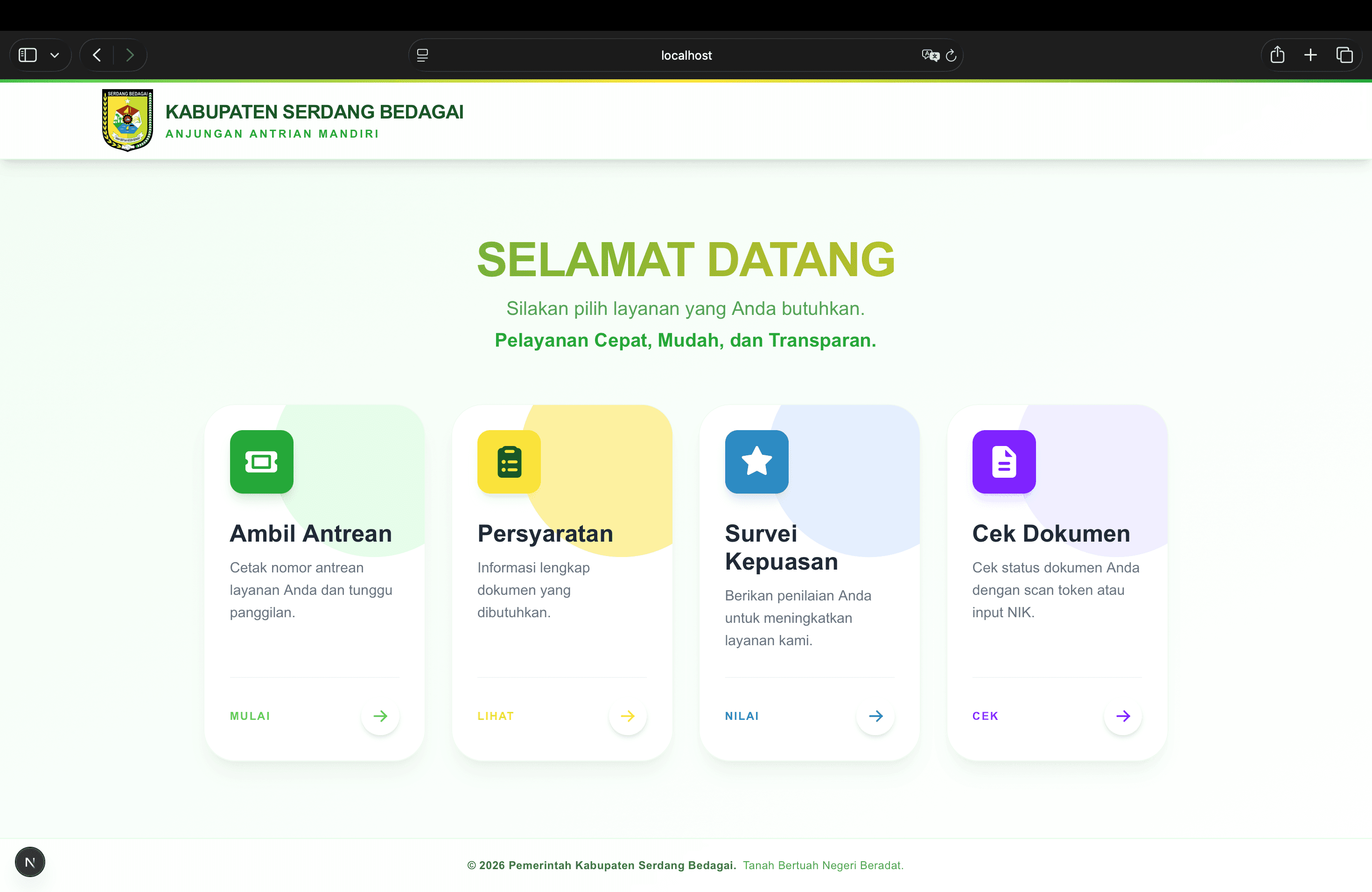 Sistem Antrian Kiosk gambar 2